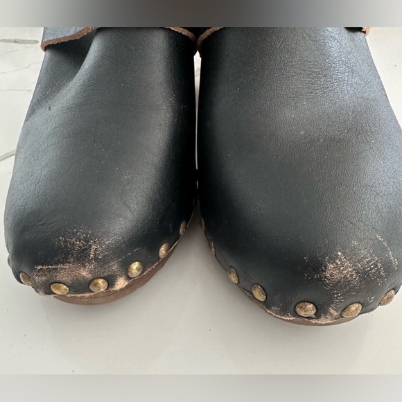 Bosabo Classic Camille Clog Leather Made in France SZ 9 - Picture 6 of 7